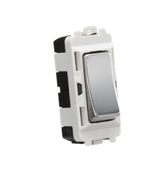 20AX 2 Way SP Module (Centre Off )- Polished Chrome