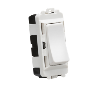20AX 2 Way SP Module (Centre Off )- White
