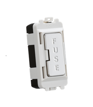 13A Fused Module - Polished Chrome