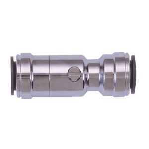 15HSV JG Speedfit 15mm Brass Chrome Plated Service Valve