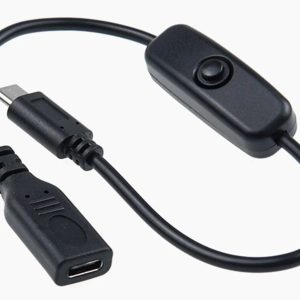 113.026UK USB Type-C Extension Cable with Power Switch