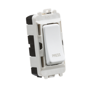 20AX 2 Way Retractive SP Module (Marked PRESS) - Matt White