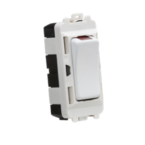 20AX DP Module With LED Indicator - Matt White