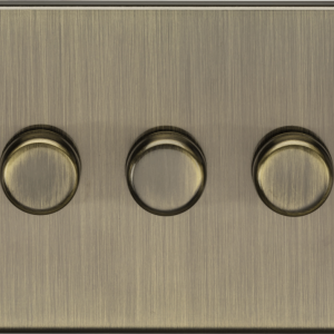 3G 2-way 10-200W (5-150W LED) Intelligent dimmer - Antique Brass