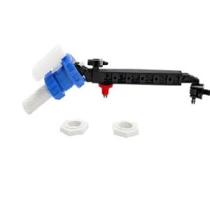 B801A Delchem ½" Side Feed Straight Adjustable Arm 6"-9"