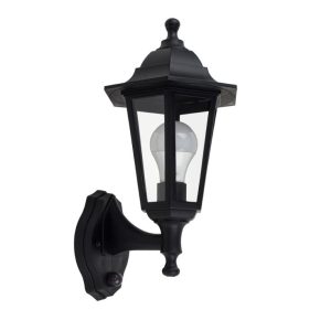 17250 Mayfair IP44 Oudoor Wall Lantern With Dusk To Dawn Sensor