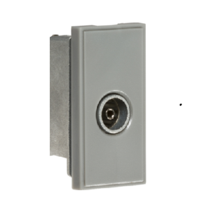 RJ11 Outlet Module 25 x 50mm (IDC) - Grey