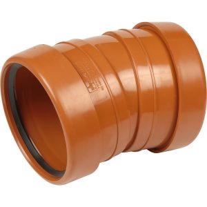 Underground 110mm Double Socket 15° Bend
