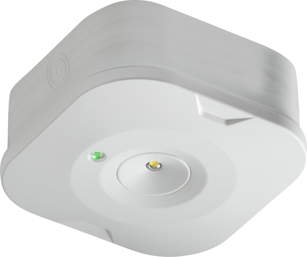 EMSUR2 230V 3W LED Surface Emergency Downlight