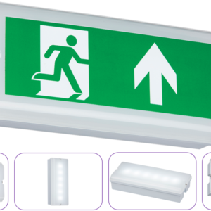 230V IP65 3W LED Emergency Bulkhead (Maintained/ Non-Maintained)