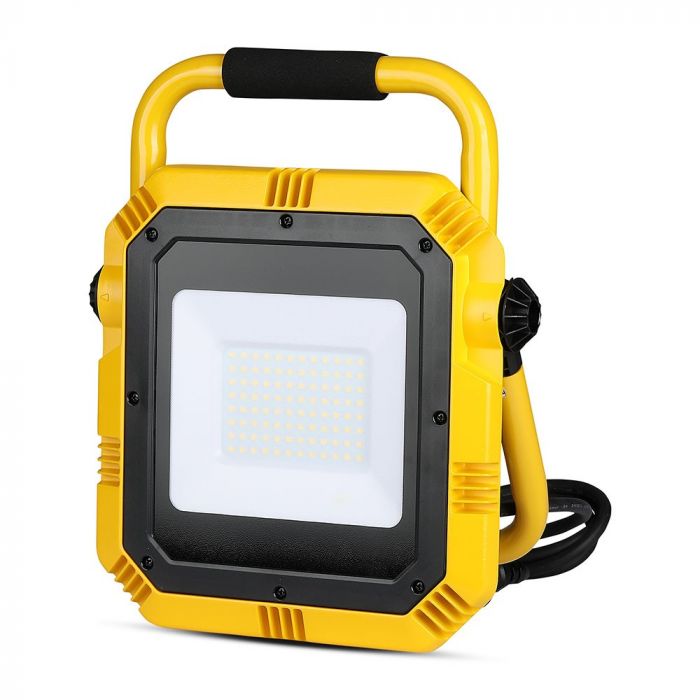 20065 V-TAC 50W Led Work Floodlight With Samsung Chip (BS Plug) 6400K
