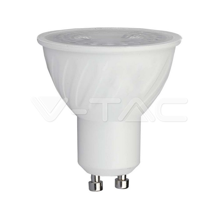 VT21194 LED Spotlight SAMSUNG Chip GU10 6W Ripple Plastic 110°D 6400K