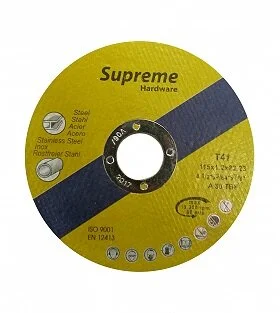 230 x1.6mm X22.23mm Bore Supreme Stainless Steel Cutting Disc