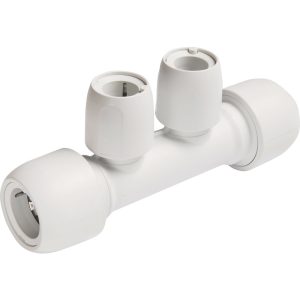 Hep₂O Two Port Manifold All Socket 22 x 15mm