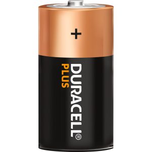 656.942UK Duracell Plus Power Alkaline Batteries C 2 Pack
