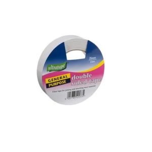 Ultratape 25mm Double Sided Tape 33m