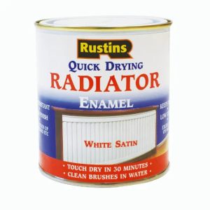 RQDRSW5 Quick Dry Radiator Paint Satin 500ml