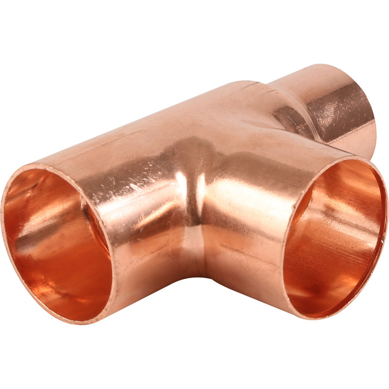 Endfeed 22mm x 22mm x 28B Reducing Tee