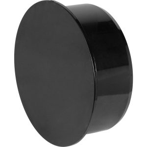 110mm Soil Socket Plug Black