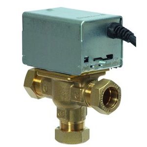 V4073A1088 Honeywell Home V4073A Motorised 3 Port Mid Position Valve 28mm