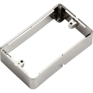 2G Surface Box - Brushed Chrome