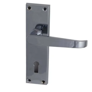 Lock Handle Straight Chrome PP