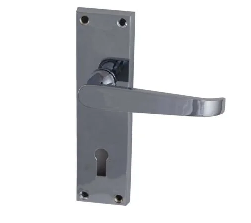 Lock Handle Straight Chrome PP