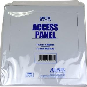 APS300 Arctic Hayes Surface Mounted Access Panel, White, 300 mm Length x 300 mm Height