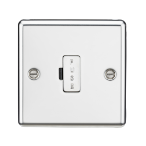13A Fused Spur Unit - Polished Chrome
