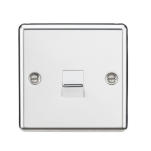 Telephone Extension Outlet - Polished Chrome