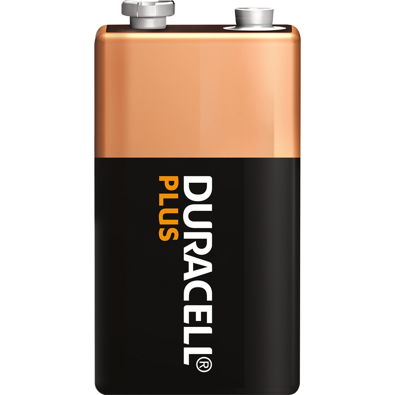 Duracell 9V Plus Battery PP3 9V Single