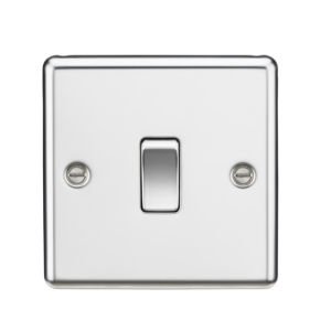 20A 1G DP Switch - Polished Chrome