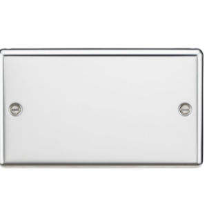 2G Blanking Plate - Polished Chrome