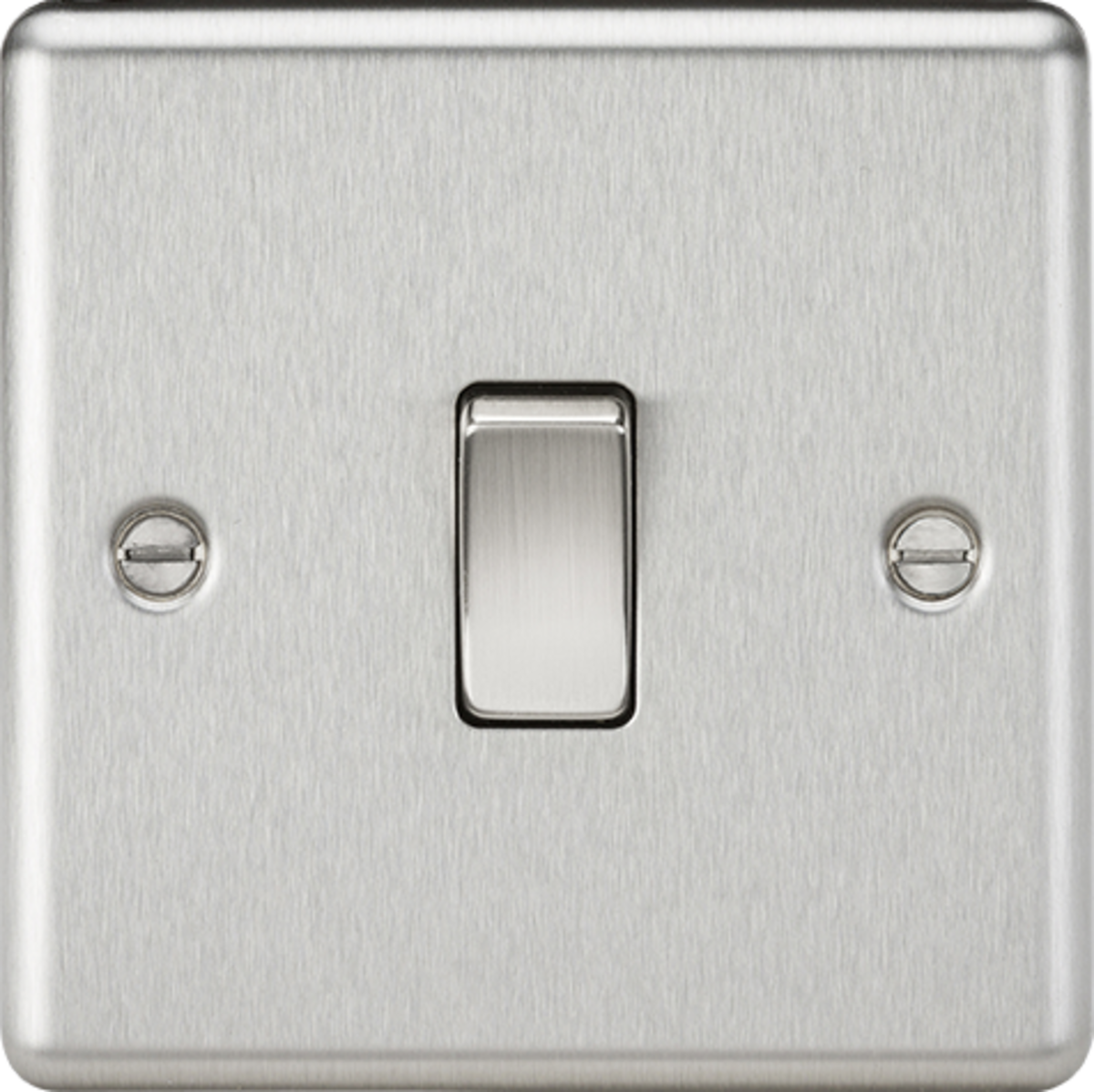10AX 1G Intermediate Switch - Brushed Chrome