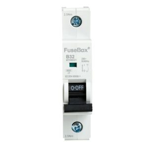 FuseBox MT06B321 32A 6kA B-Curve 1 Pole MCB
