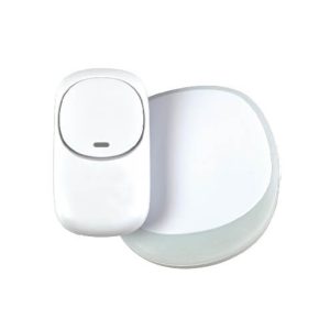 350.310UK Wireless Plug-in Doorbell with LED Alert White