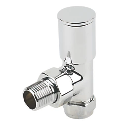 BV6070E 15mm Round Head Angle Valve CP