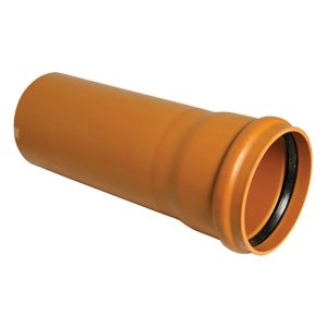 UGPSS3M Underground 110mm x 3m Single Socket Pipe