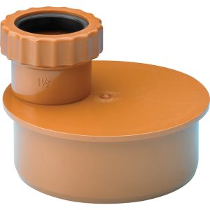 Aquaflow 110mm Push Fit Soil Waste Adaptor 40mm Underground