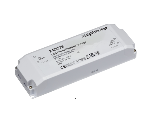 IP20 24V 75W DC LED Driver - Constant Voltage