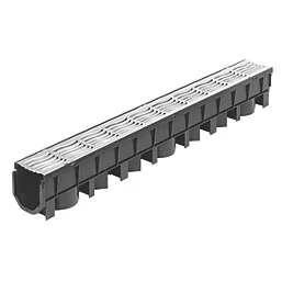 Galvanised Channel Drain 1m 120mm X 130mm