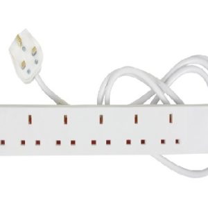 6 Gang 13A Extension Lead 2.0m