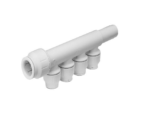 JG Speedfit 4 Port Manifold With Stem 22 X 15mm