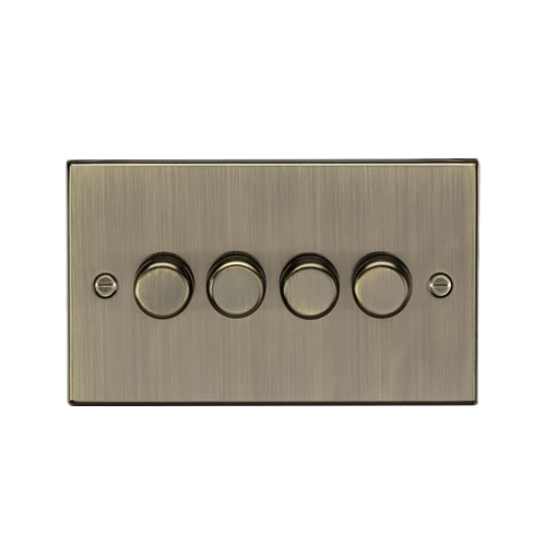 4G 2-way 10-200W (5-150W LED) Intelligent Dimmer - Antique Brass