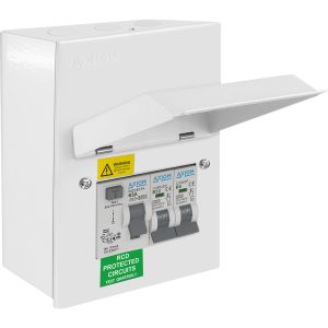 MGU563632TA 4 Ways Unit With 2 MCB & 63A, 30mA RCD Type A