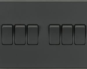 10AX 6G 2-way Switch - Anthracite