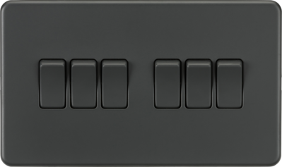10AX 6G 2-way Switch - Anthracite