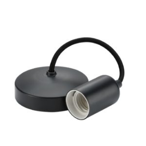 8270AT 6" E27 Contemporary Pendant Set - Anthracite