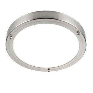 Portico LED satin Nickel IP44 9W