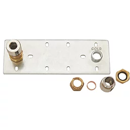 Taurus Fixing Plate for Shower Valves 150mm Centre